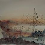 carita-savolainen-Salt-Rain-XIX-watercolor-and-ink-on-paper-28cm-x-28cm-2021-Copie